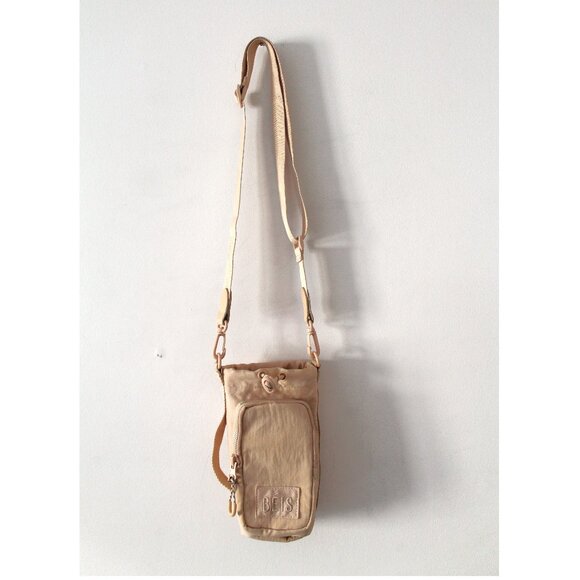 BÉIS The Water Bottle Sling / Beige Handbag Crossbody - Picture 5 of 12